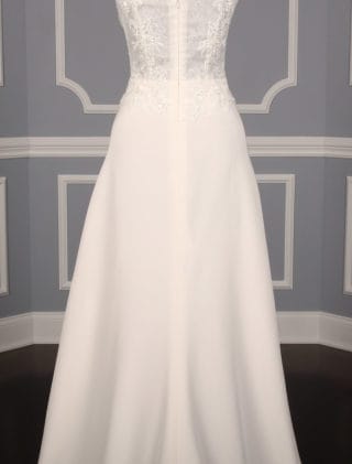 Ines Di Santo Fair X Wedding Dress Back skirt Detail