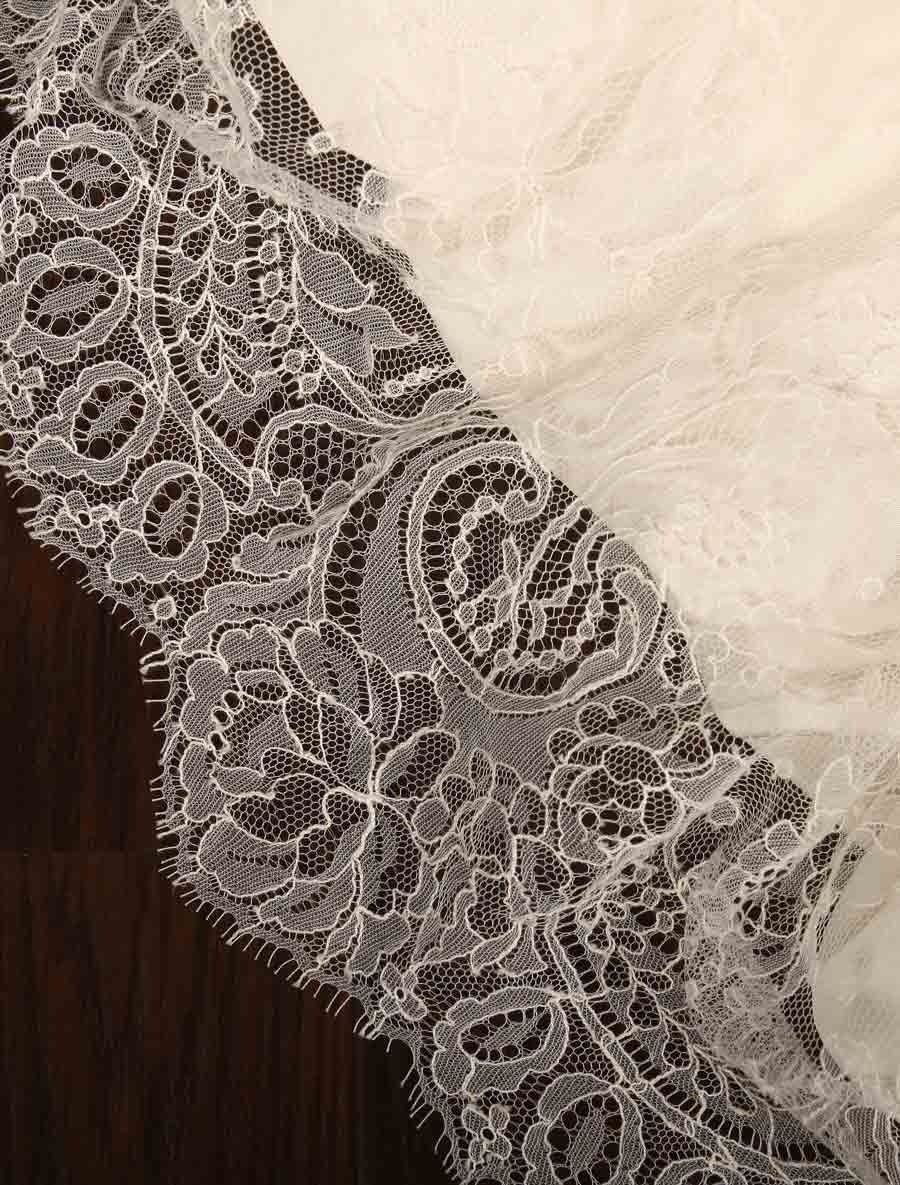 Ines Di Santo Langhn Wedding Dress Detail