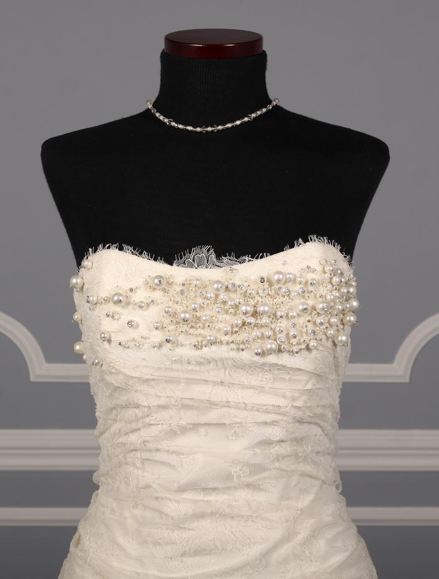 Ines Di Santo Langhn Wedding Dress Front Bodice