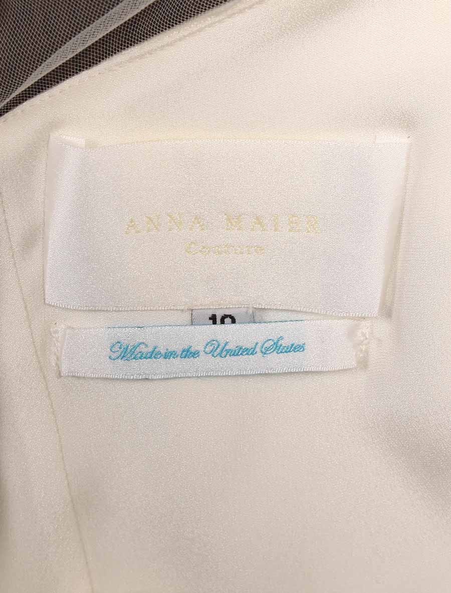 Anna Maier Couture Discount Wedding Dresses Grace 4404 Interior Label