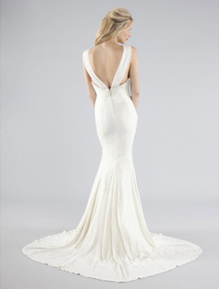 Nicole Miller Bianca MK0004 Wedding Dress Back