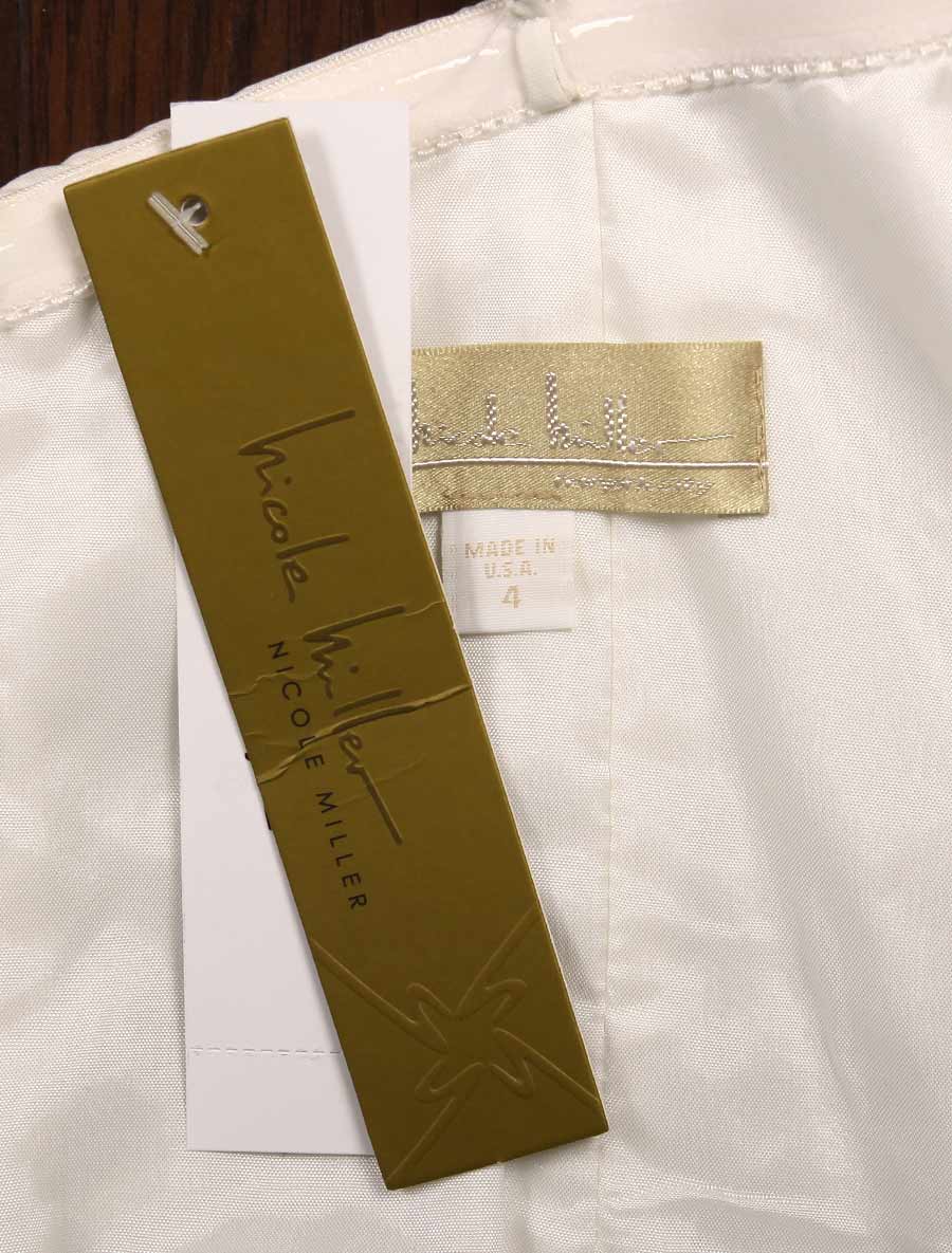 Nicole Miller Discount Wedding Dresses Mia HG0013 Hang Tag Interior Label