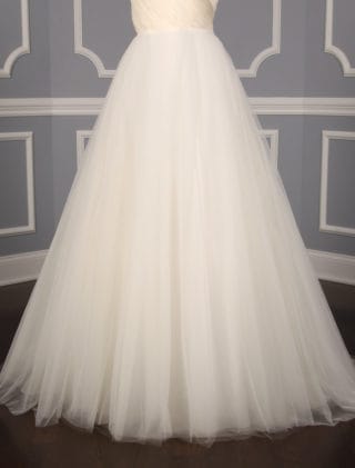 Romona Keveza Legends Wedding Dress Discounted Front Skirt