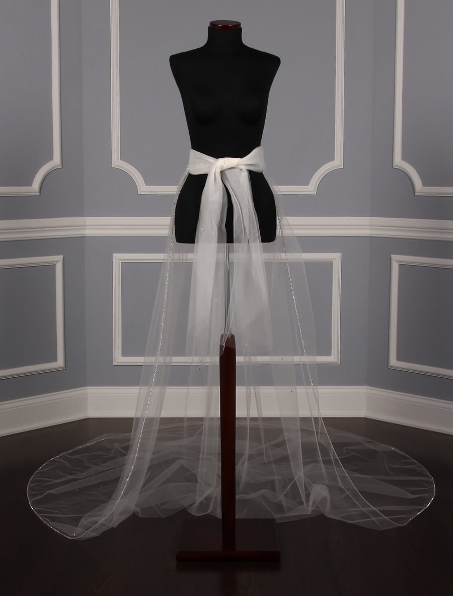 Cheryl King Breakfast at Tiffany's Detachable Train