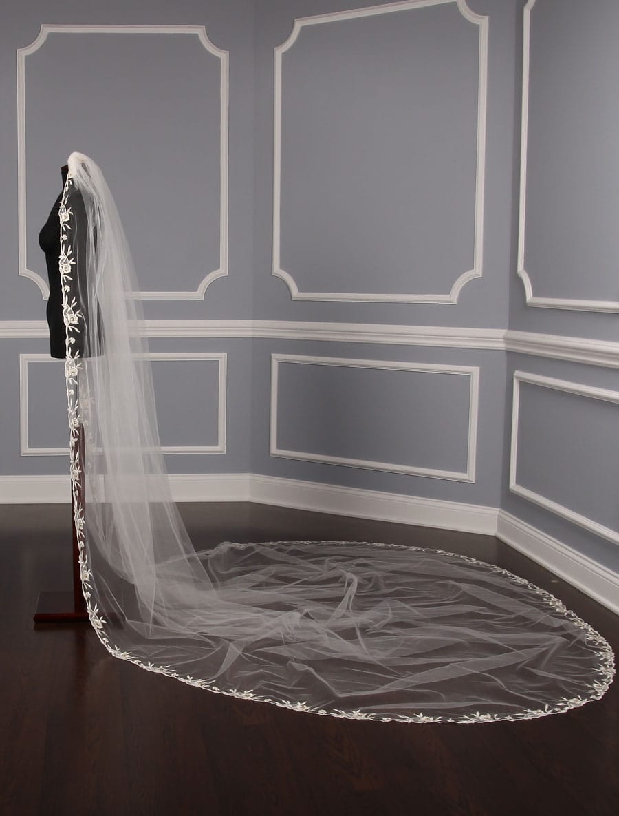 St Pucchi M1324-2 Discount Bridal Veil