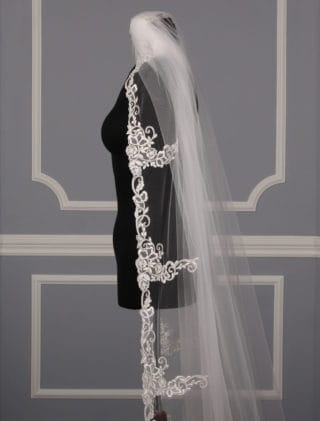 St Pucchi M9339 Discount Designer Bridal Veil