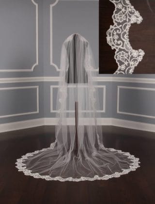 St. Pucchi M1295 Bridal Veil