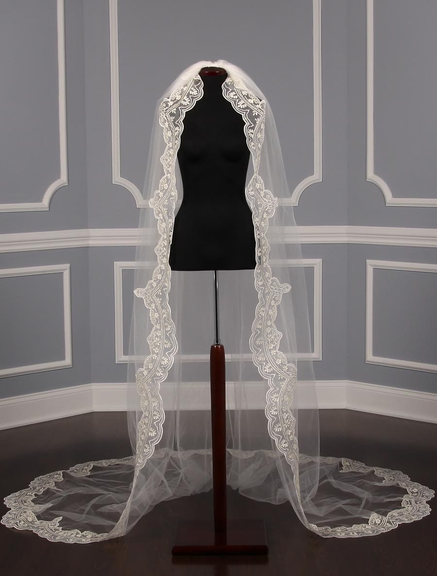 St. Pucchi M9312 Discount Designer Bridal Veil