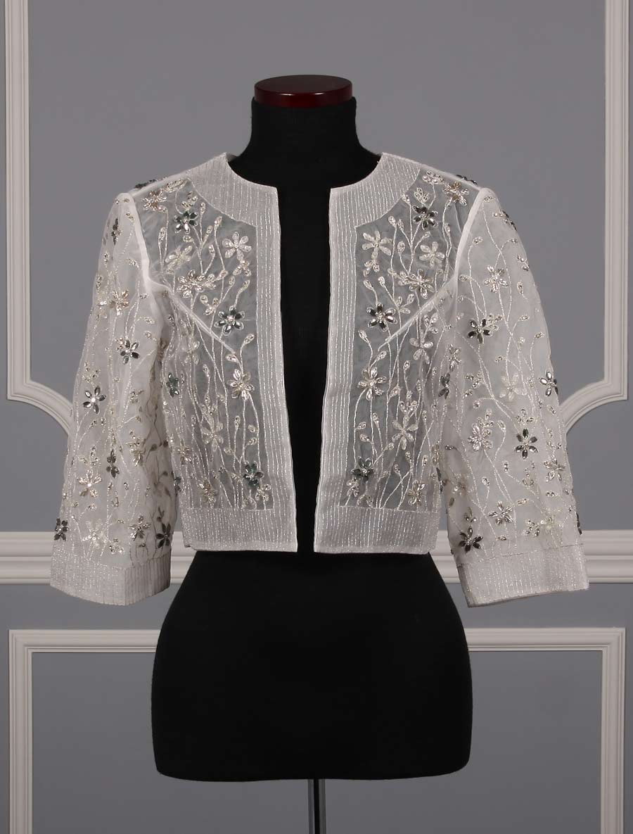 St. Pucchi J-6211 Bridal Jacket Front