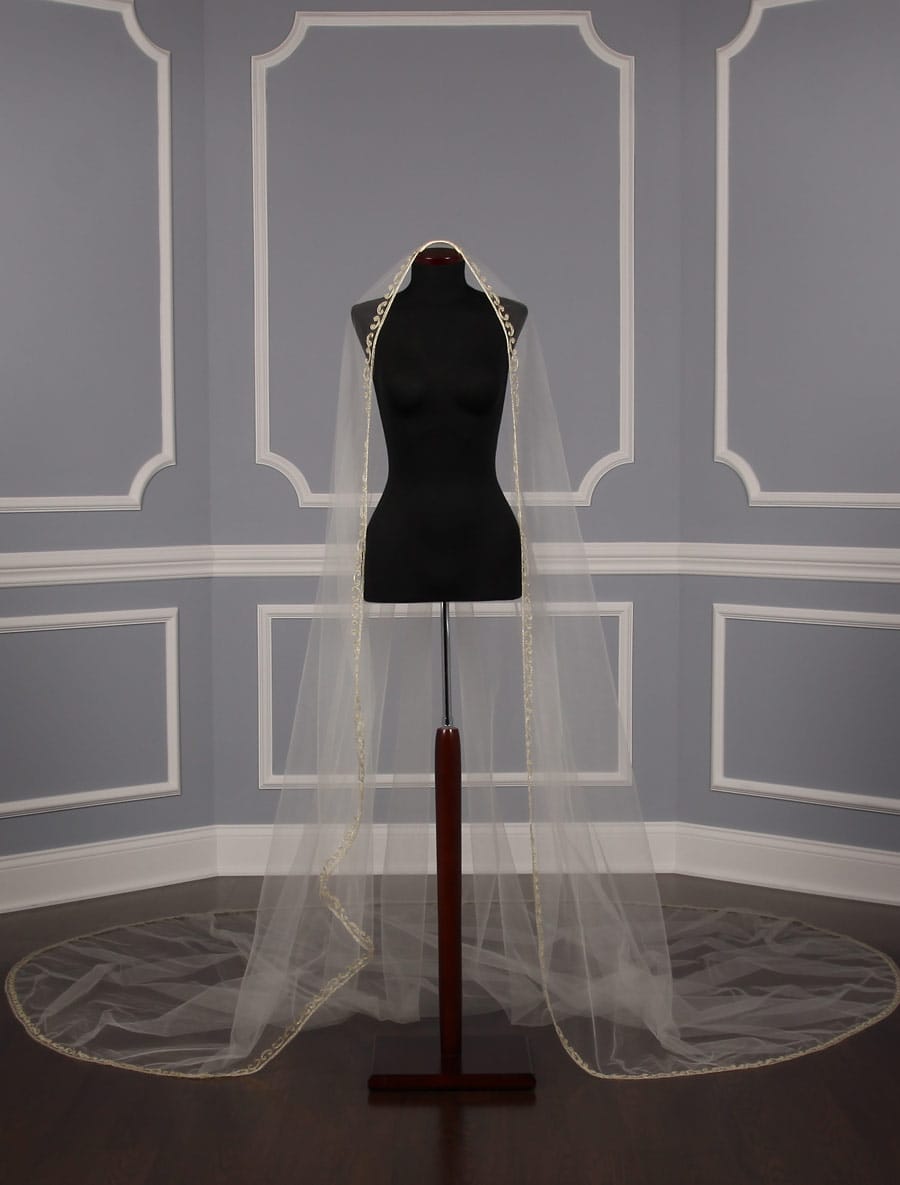 St. Pucchi M1567 Discount Designer Bridal Veil