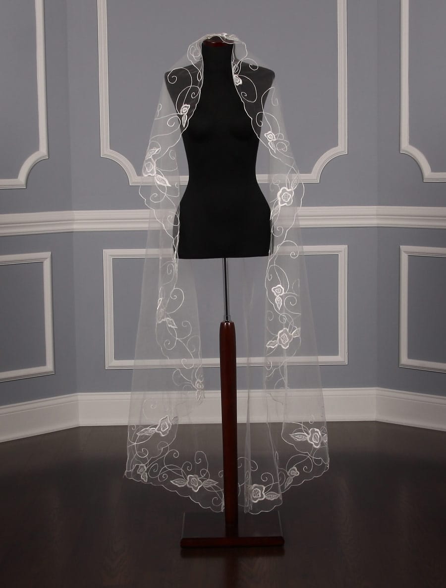 St. Pucchi V-5172 Discount Designer Bridal Veil