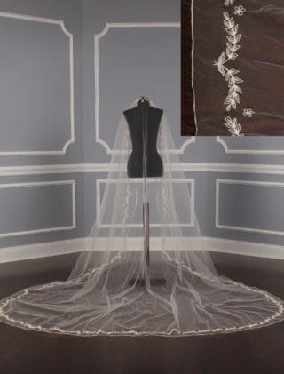 St. Pucchi M1138-2 Bridal Veil