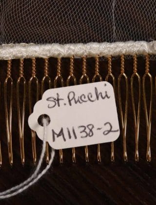 St. Pucchi M1138-2 Ivory Bridal Veils