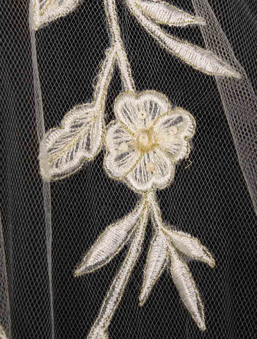 St. Pucchi V363-416 Diamond White Bridal Veils