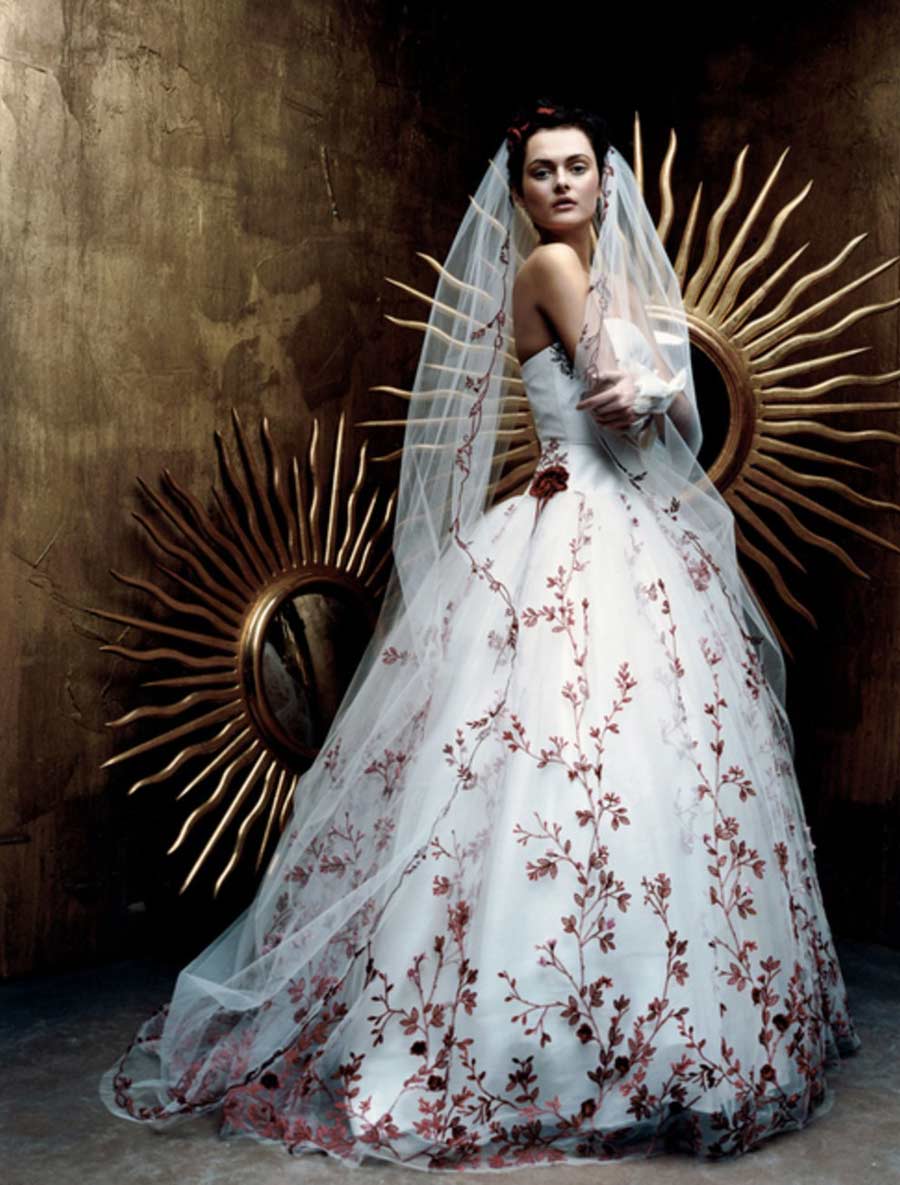 St Pucchi Discount Designer Fleur Wedding Dress