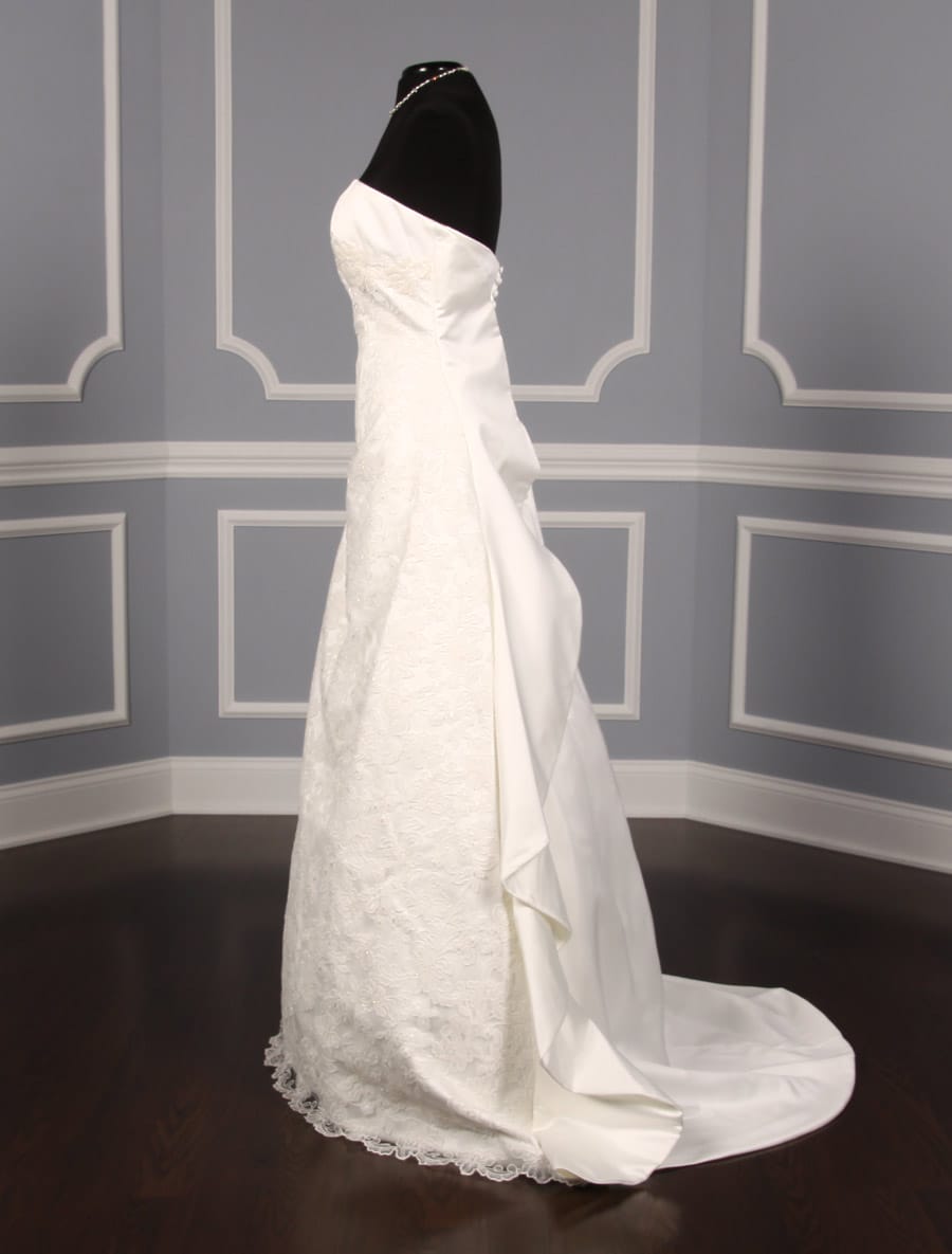 St Pucchi Discount Designer Wedding Dress Victoria Z182