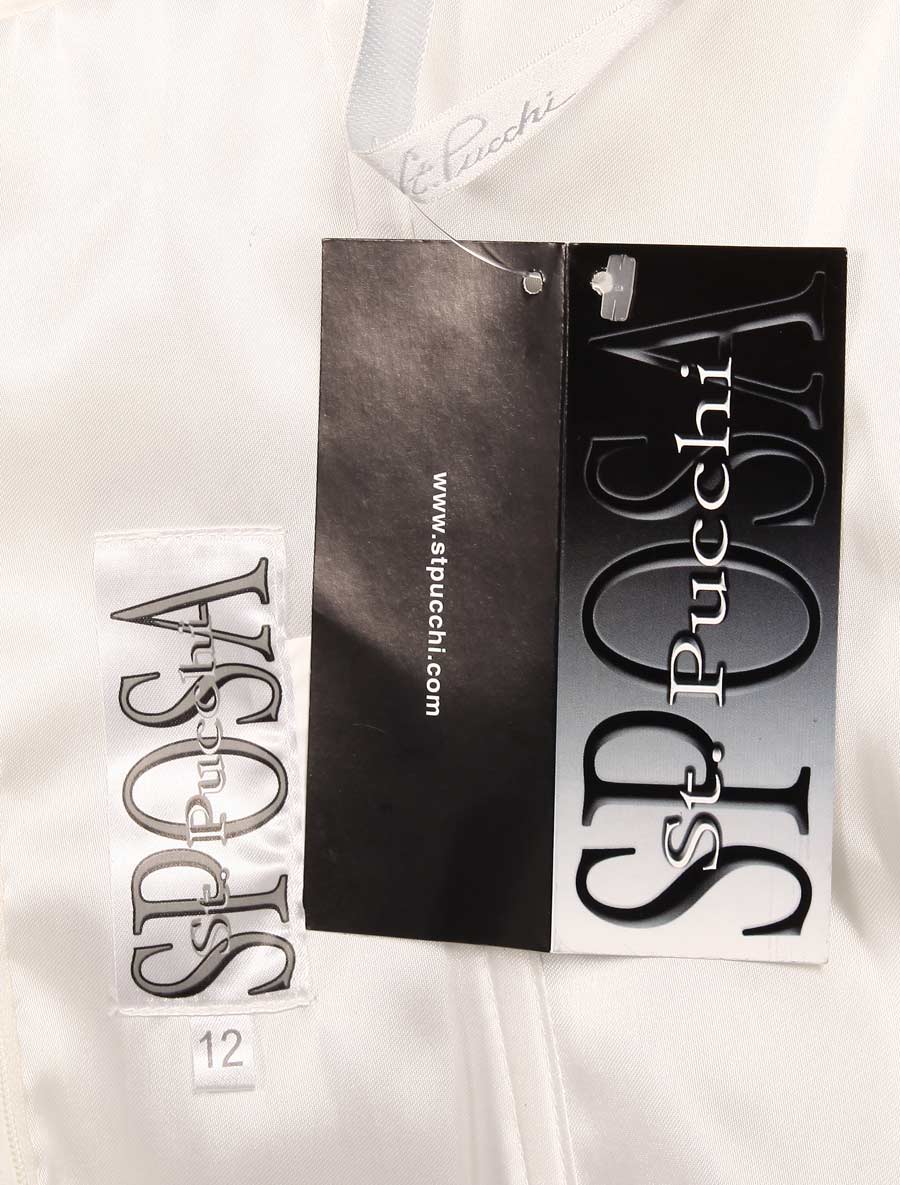 St Pucchi Discount Wedding Dresses Victoria Z182 Interior Label