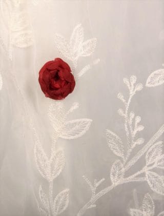 St Pucchi Fleur Discount Wedding Dress Detail