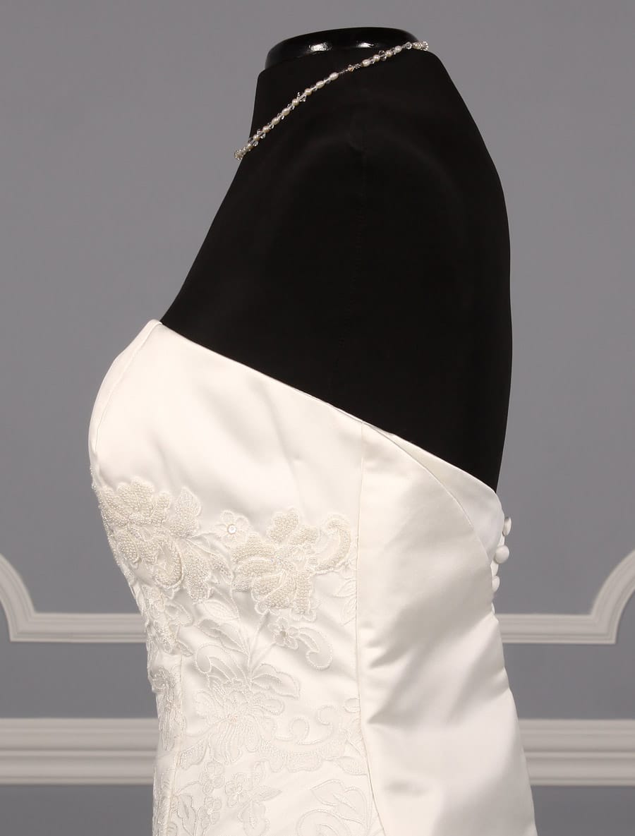 St Pucchi Victoria Z182 Wedding Dress Side Bodice
