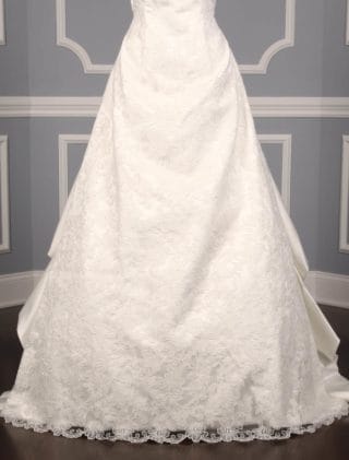 St Pucchi Wedding Dress Discounted Front Skirt