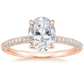 Brilliant Earth Rose Gold Diamond Engagement Wedding Ring