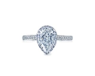 Tacori Pear Shaped Diamond Engagement Wedding Ring