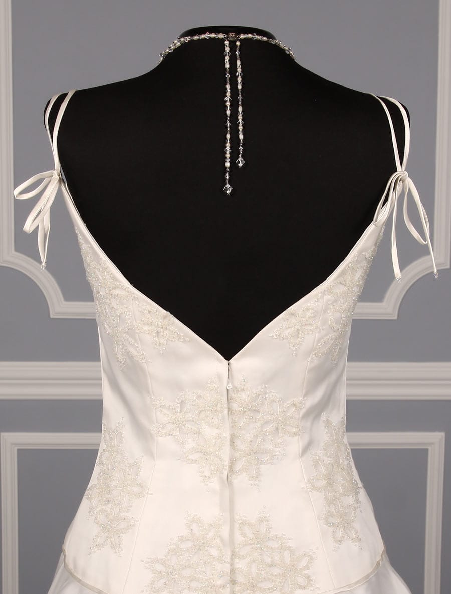 St. Pucchi Justine Z158 Wedding Dress Back Bodice