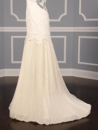 St. Pucchi Mia Z300 Wedding Dress Discounted Side Skrit