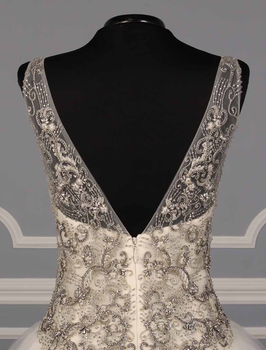 Kenneth Pool Giada K436 Wedding Dress Back Bodice