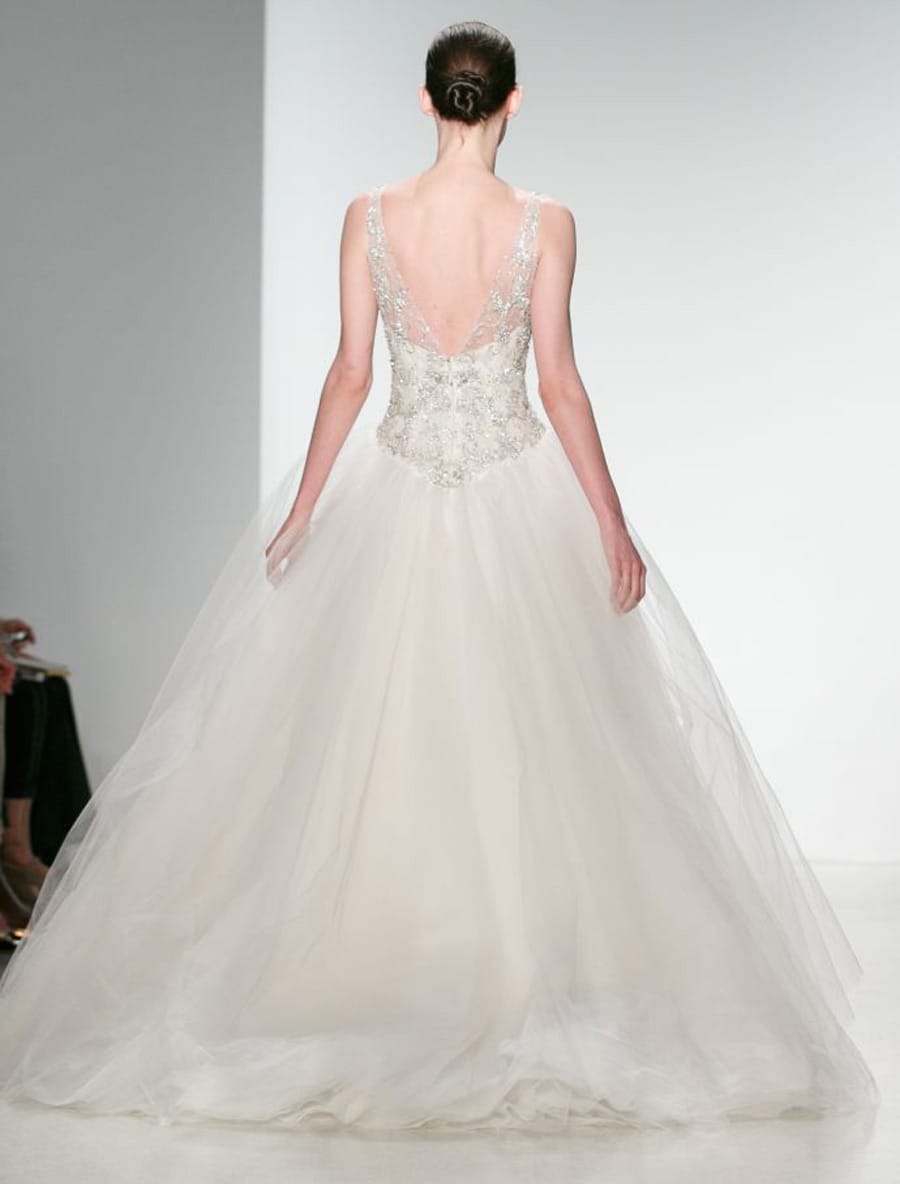 Kenneth Pool Giada K436 Wedding Dress Back