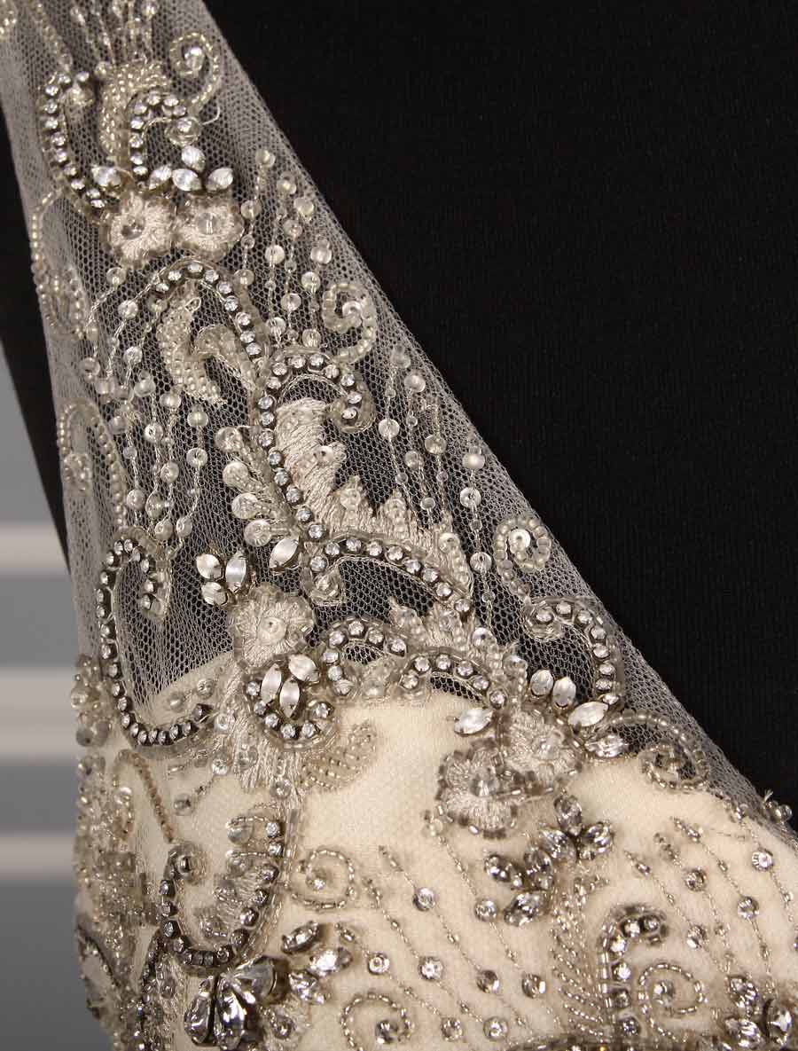 Kenneth Pool Giada K436 Wedding Dress Discounted Detail