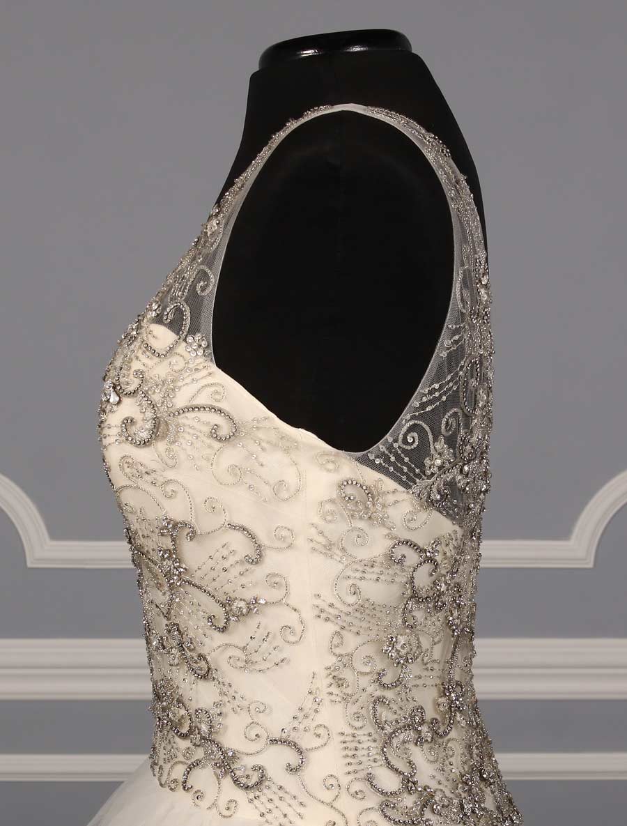 Kenneth Pool Giada K436 Wedding Dress Side Bodice