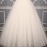 Kenneth Pool Wedding Dress Discounted Front Skirt