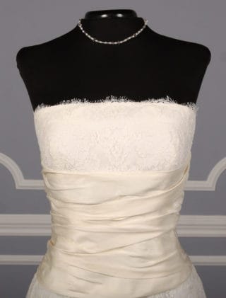 Pronovias Alcoy Wedding Dress Front Bodice