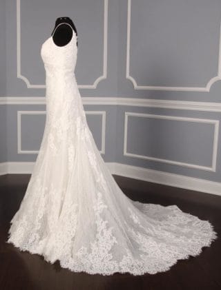 Pronovias Discount Designer Wedding Dress Praciala