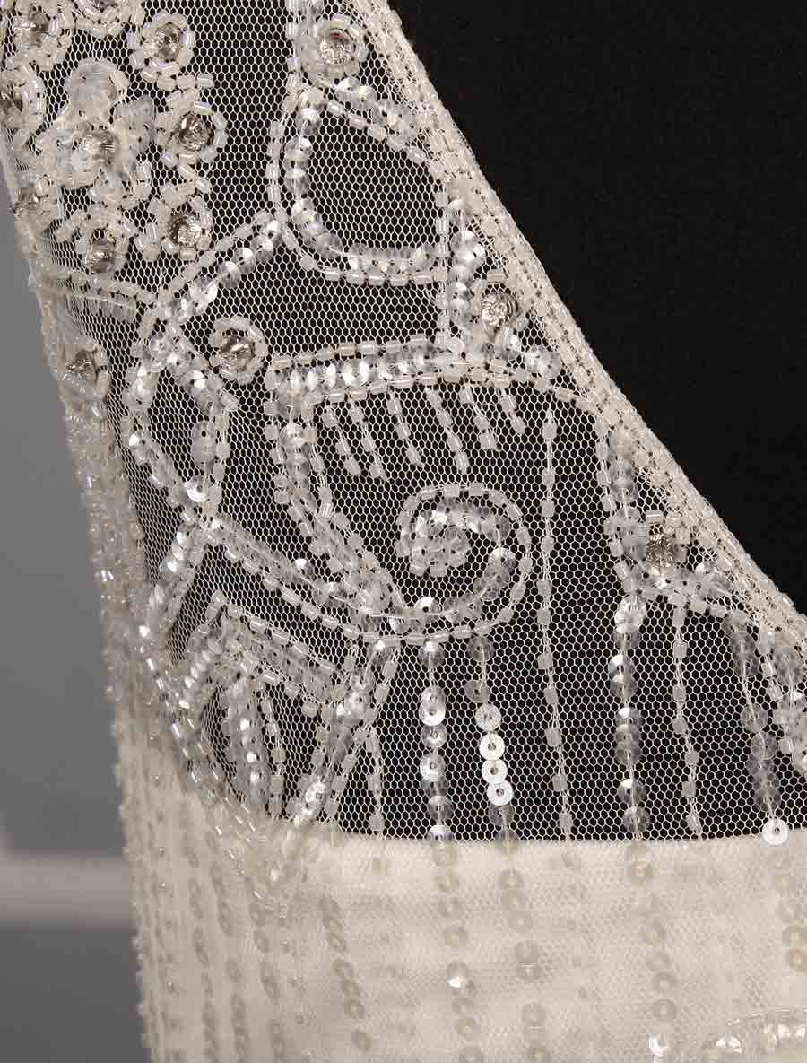 Pronovias Olsen Wedding Dress Discounted Detail