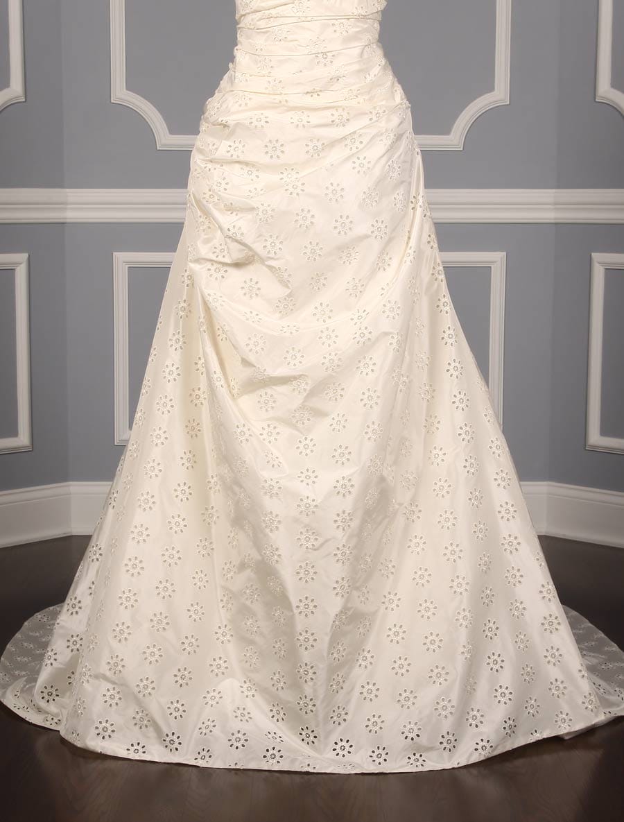 Pronovias Wedding Dress Discounted Front Skirt