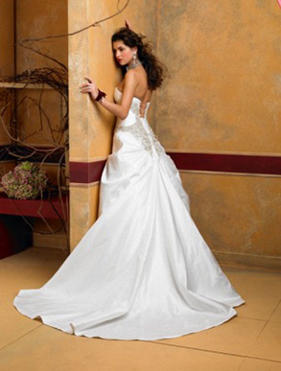 St. Pucchi Isabella Z209 Wedding Dress Back