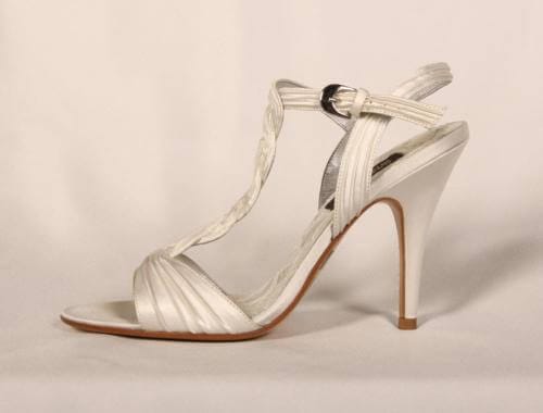 Badgley Mischka Dahlia White Bridal Shoes