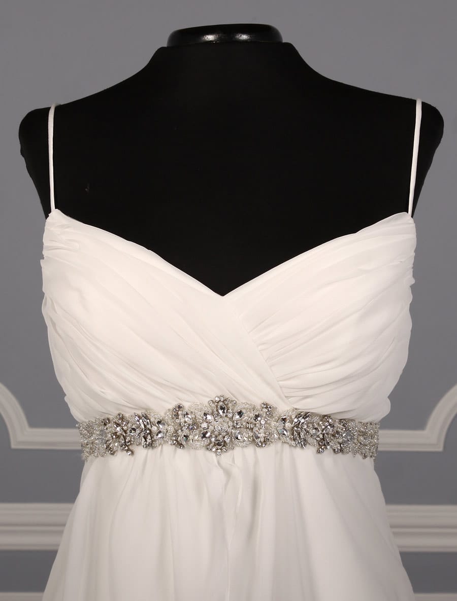 Casablanca 1935 Wedding Dress Front Bodice