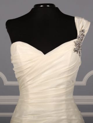 Casablanca 1977 Wedding Dress Front Bodice