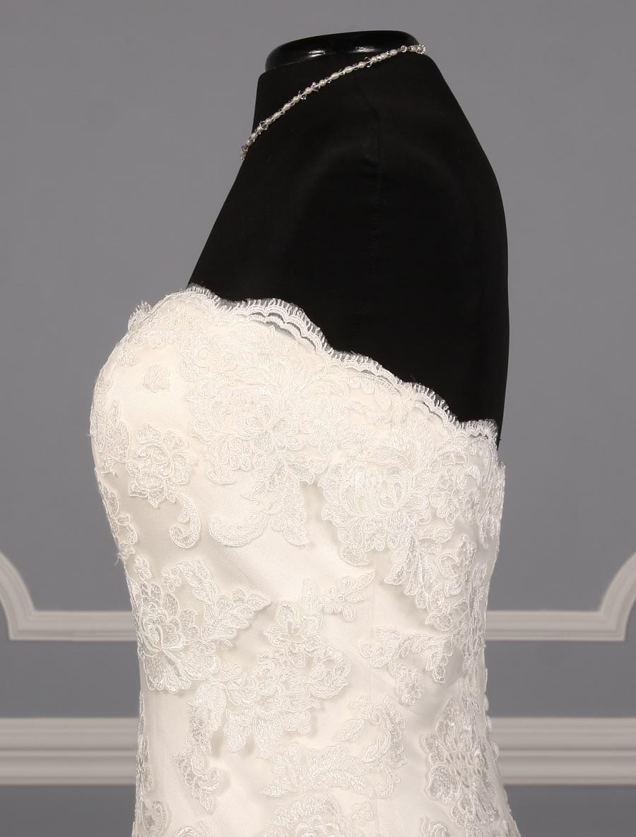 Casablanca 2163 Wedding Dress Side Bodice