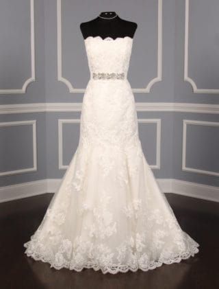 Casablanca 2163 Wedding Dress with Sash