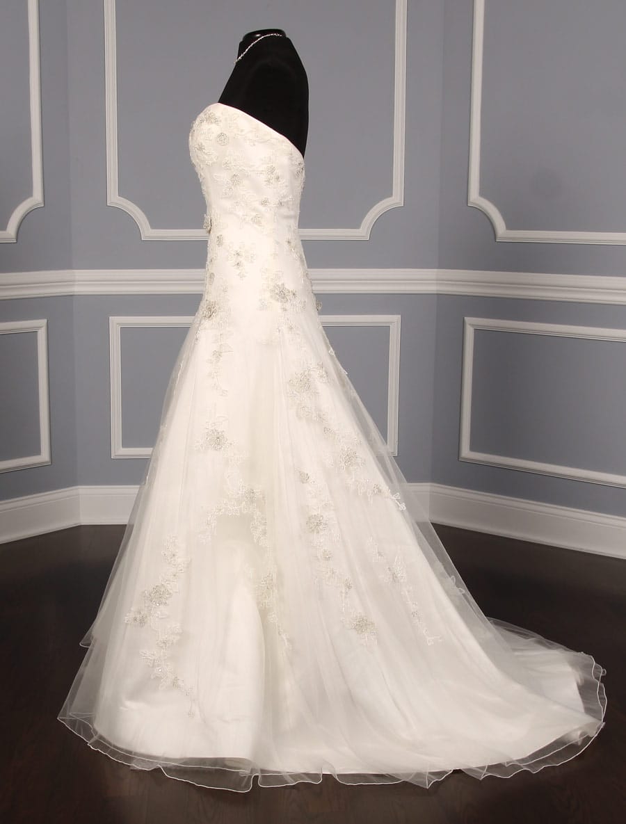 Casablanca Discount Designer Wedding Dress 1988