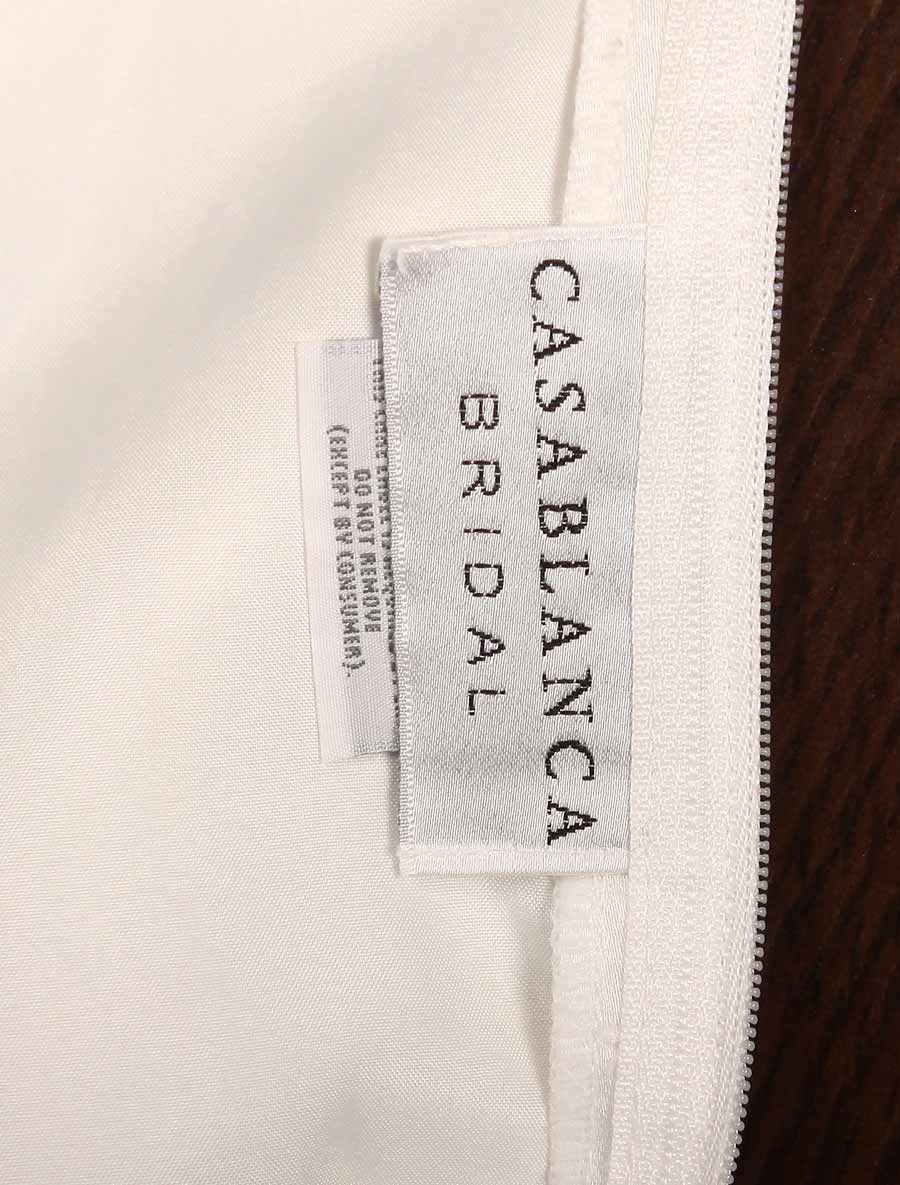 Casablanca Discount Wedding Dresses 1935 Interior Label
