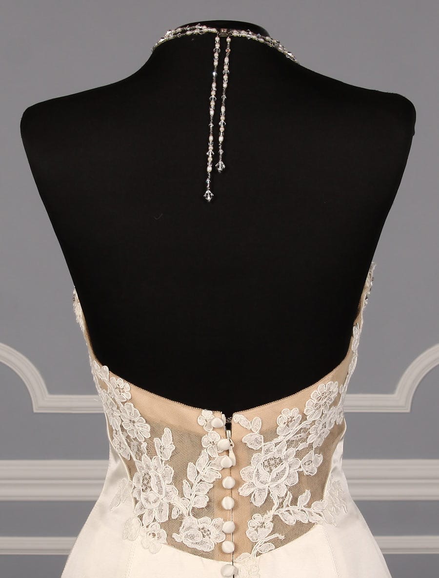 Isabelle Armstrong Constance Wedding Dress Back Bodice