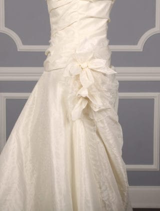 Pronovias Adriatico Wedding Dress Side Skirt Detail
