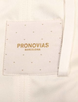 Pronovias Bilyana Dirscount Wedding Dress Interior Label