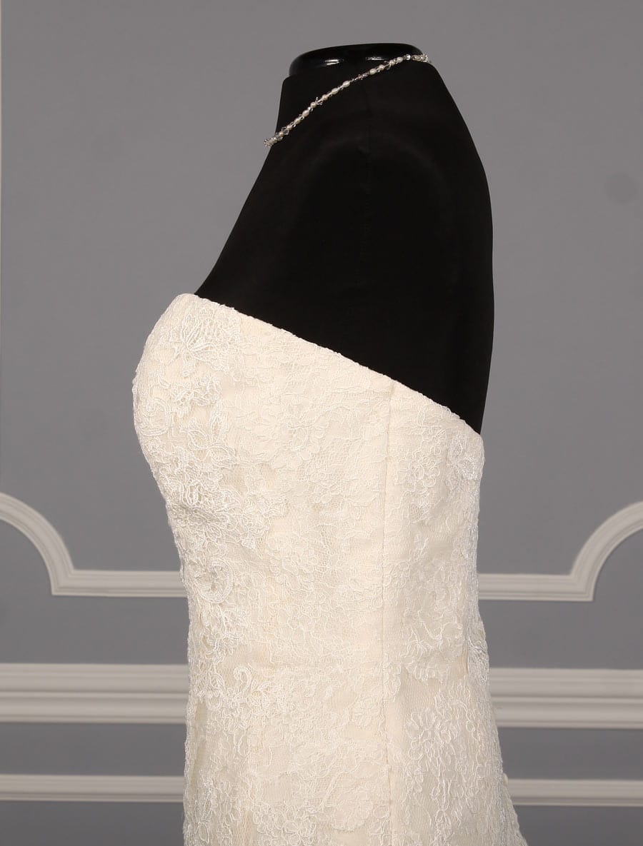 Pronovias Bilyana Wedding Dress Side Bodice