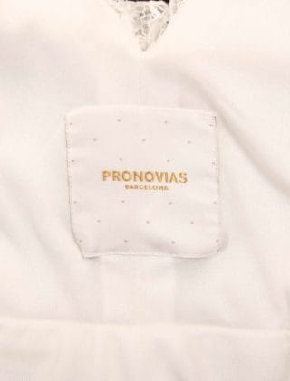 Pronovias Discount Wedding Dress Preslie Interior Label